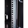 Armadio Rack 10'' a muro 6 unità con pannelli asportabili Grigio prof. 300 mm - immagine 7