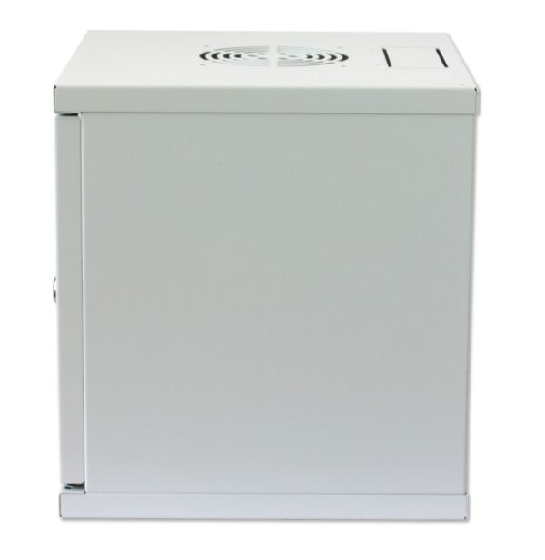 Armadio Rack 10'' a muro 6 unità Grigio - immagine 4