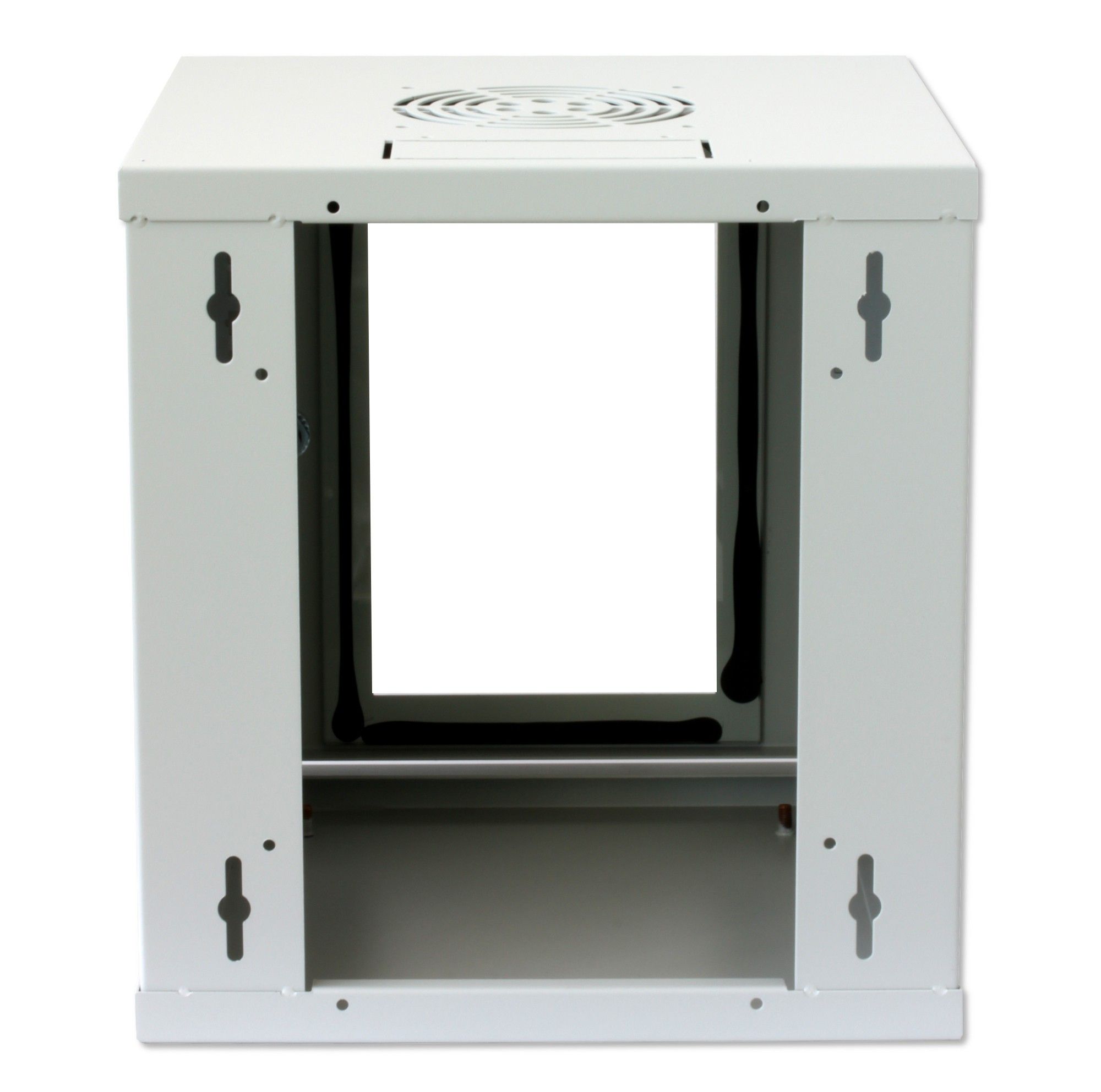 Armadio Rack 10'' a muro 6 unità Grigio - immagine 5