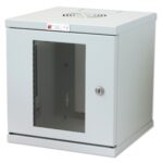 Armadio Rack 10'' a muro 6 unità Grigio