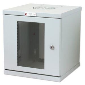 Armadio Rack 10'' a muro 6 unità Grigio