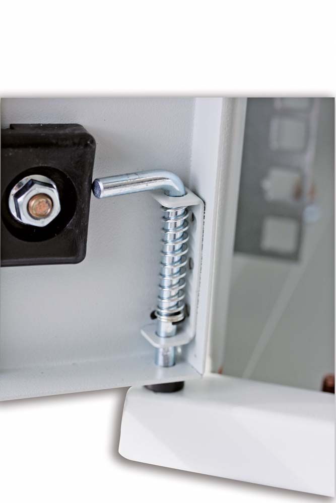 Armadio Rack 10'' a muro 6 unità Grigio - immagine 9