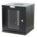 Armadio Rack 10'' a muro 6 unità Nero