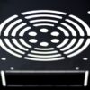 Armadio Rack 10'' a muro 6 unità Porta Cieca Nero - immagine 6