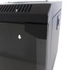 Armadio Rack 10'' a Muro 9 Unità Pannelli Asportabili Nero - immagine 3