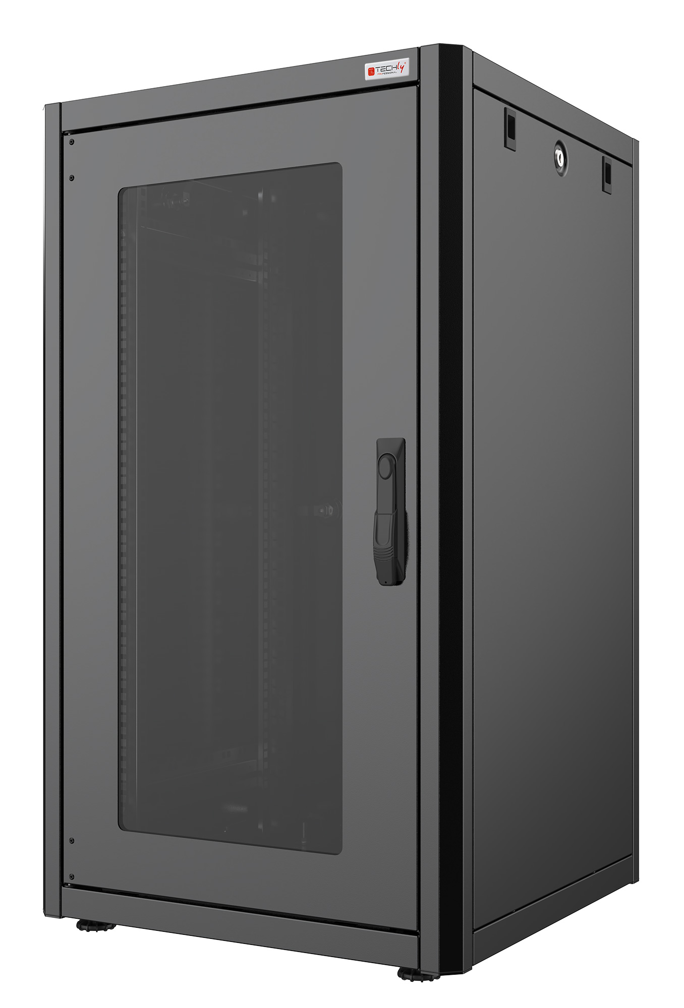Armadio Rack 19'' 600x600 26 Unità Nero serie Easynet