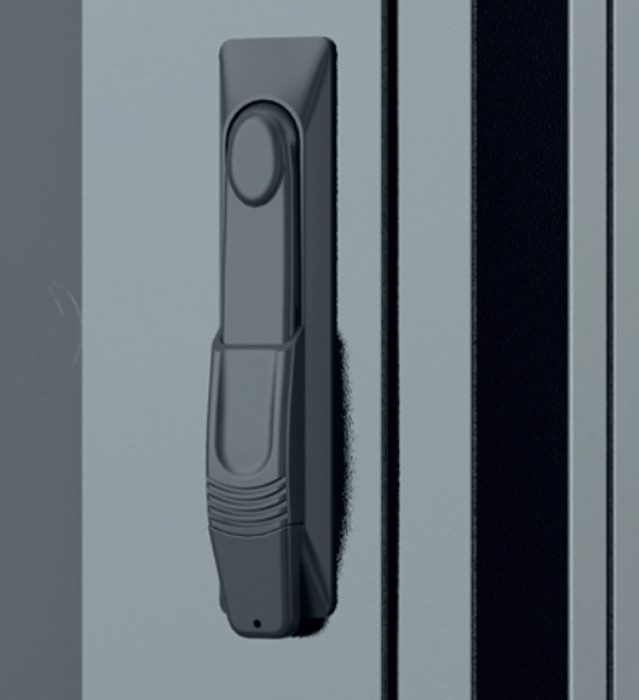 Armadio Rack 19'' 600x600 42 Unità Nero serie Easynet - immagine 4