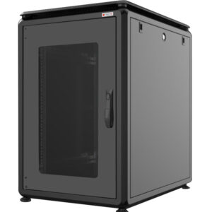 Armadio Rack 19'' 600x800 16 Unità Nero serie Evolution
