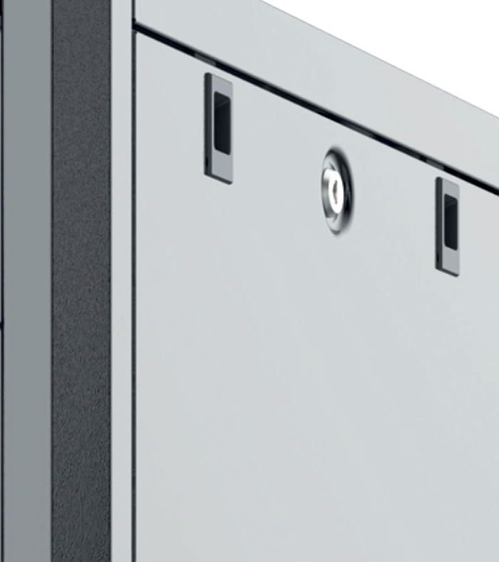 Armadio Rack 19'' 600x800 32 Unità Nero serie Easynet - immagine 6