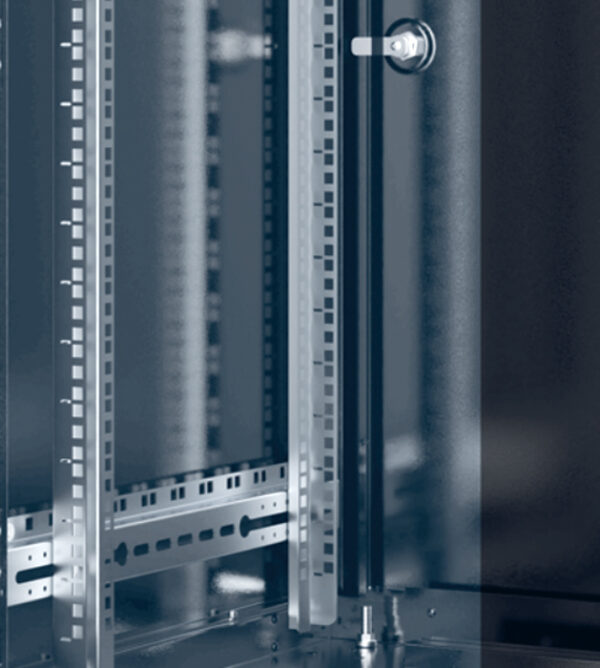 Armadio Rack 19'' 800x800 32 Unità Nero serie Easynet - immagine 5