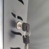 Armadio Rack 19'' a Muro 12 Unità P.600 mm Flat Pack Grigio - immagine 5