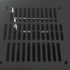 Armadio Rack 19'' a Muro 12 Unità P.600 mm Flat Pack Nero - immagine 9