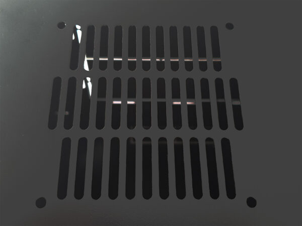 Armadio Rack 19'' a Muro 12 Unità P.600 mm Flat Pack Nero - immagine 9