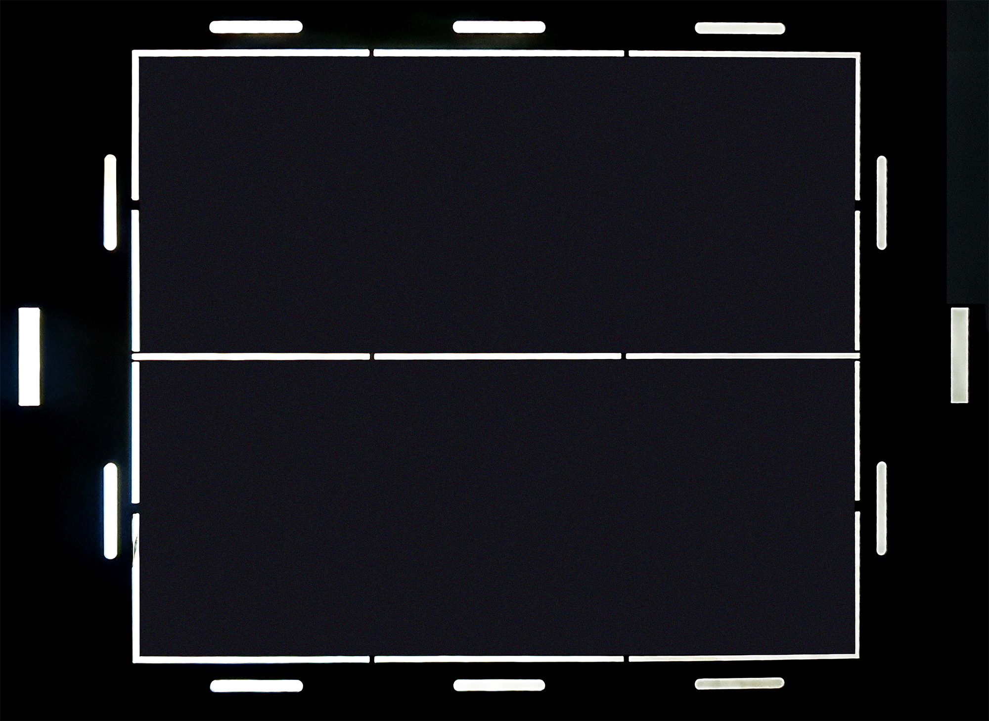 Armadio Rack 19'' a Muro 12 Unità P.600 mm Flat Pack Nero - immagine 6