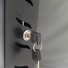 Armadio Rack 19'' a Muro 12 Unità P.600 mm Flat Pack Nero - immagine 5