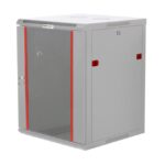 Armadio Rack 19'' a muro 12 unit&agrave; sezione unica prof. 600mm Grigio