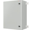 Armadio Rack 19'' a muro 13U grigio IP65 porta cieca prof. 400 mm