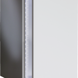 Armadio Rack 19'' a muro 17U grigio IP65 porta cieca prof. 400 mm