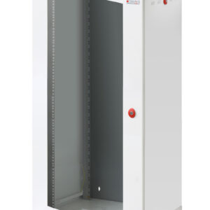 Armadio Rack 19'' a muro 22 unità sezione unica prof. 600mm Bianco