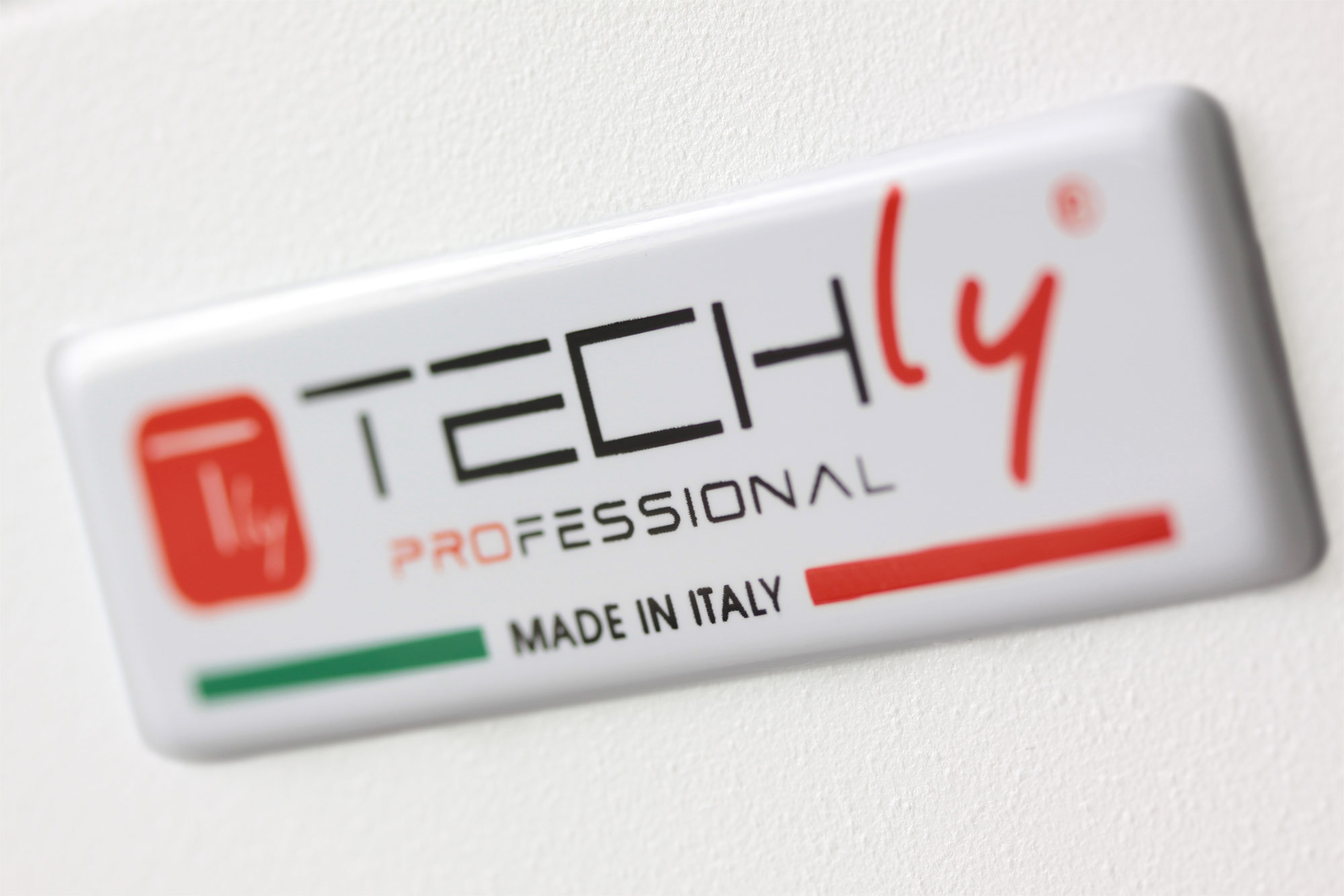 Armadio Rack 19'' a muro 22U sezione unica P 600mm Porta Grigliata Bianco - immagine 5