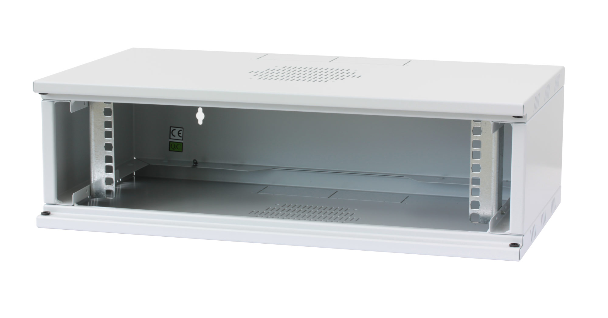 Armadio Rack 19'' a Muro 3U prof. 320 Grigio Assemblato - immagine 3