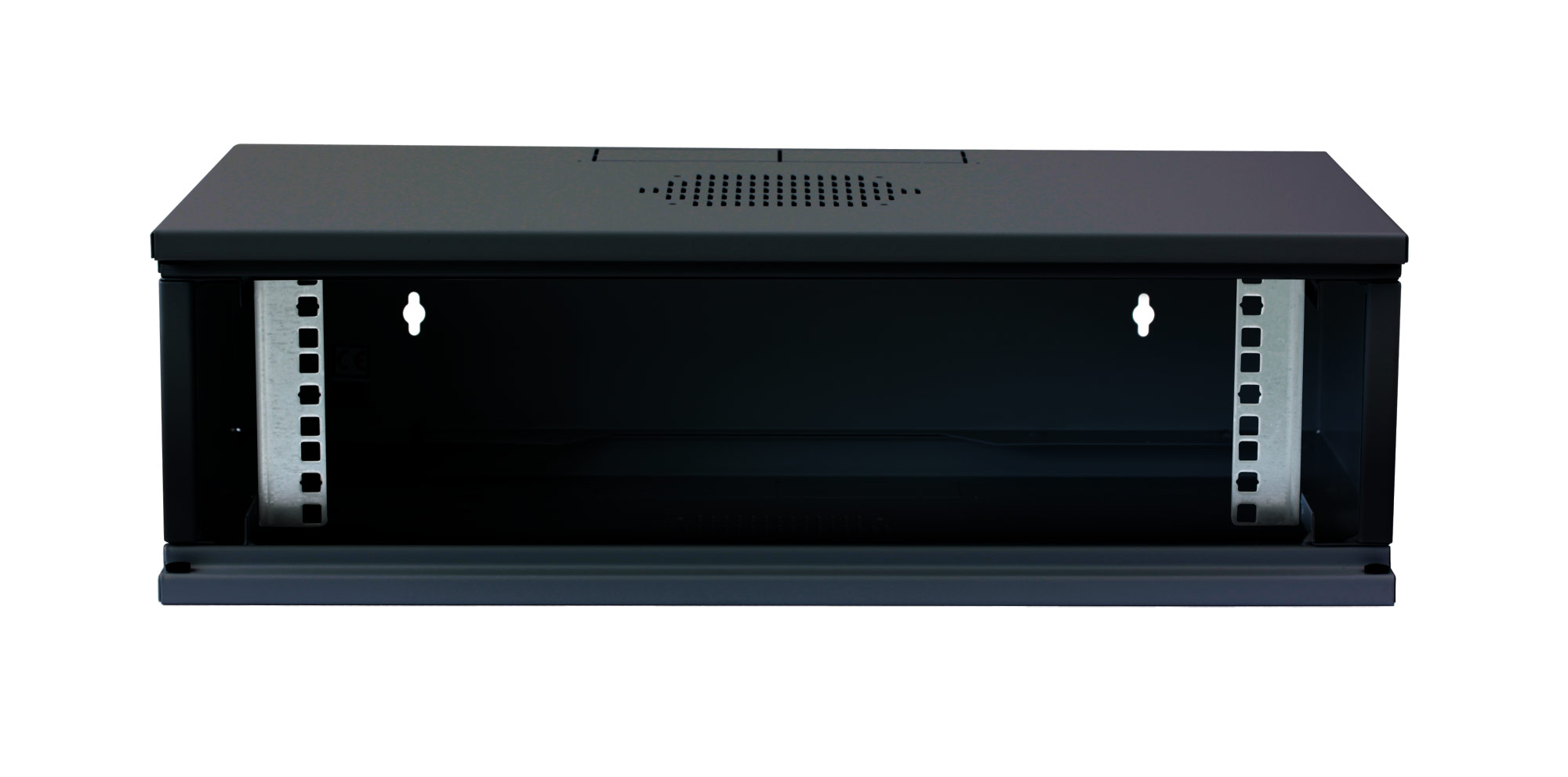 Armadio Rack 19'' a Muro 3U prof. 320 Nero Assemblato - immagine 4