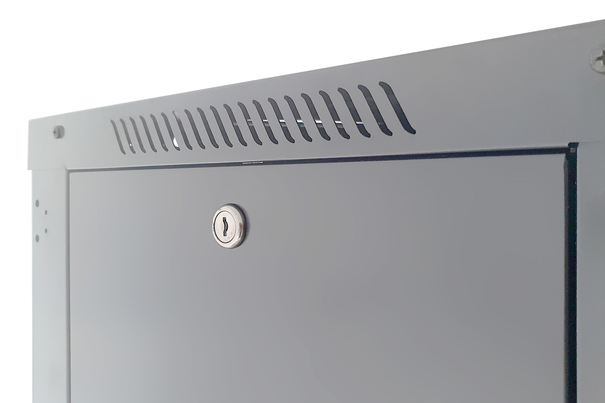 Armadio Rack 19'' a Muro 9 Unità P.450 mm Flat Pack Grigio - immagine 8