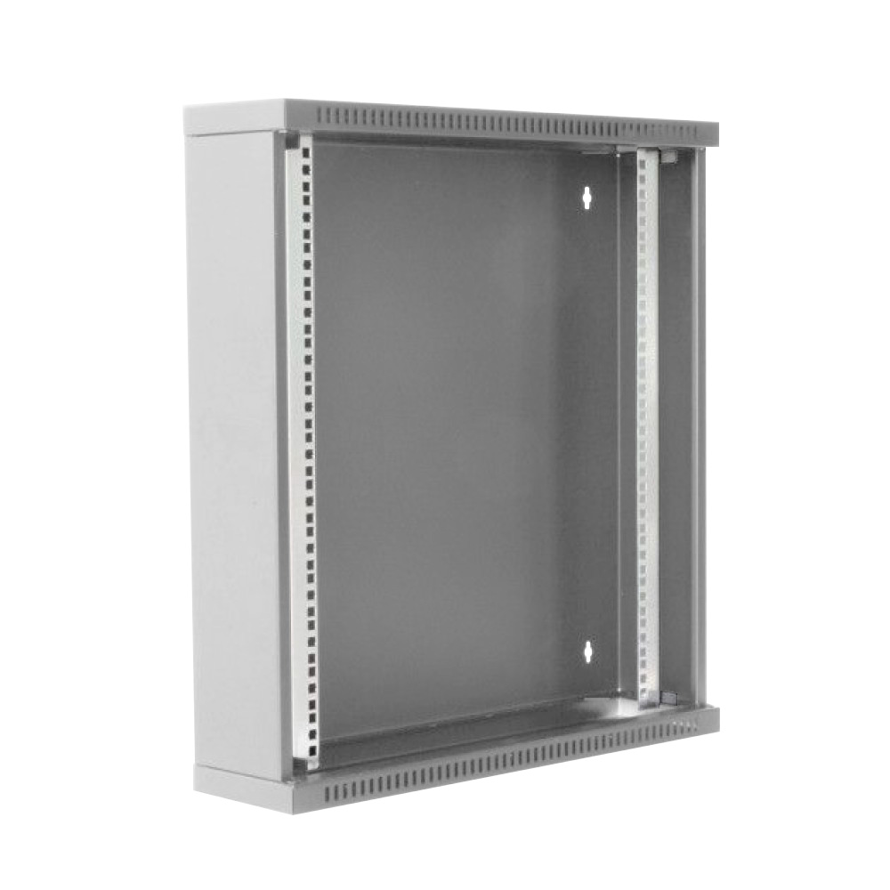 Armadio Rack 19'' Flat a muro p.30cm 6 unità sezione unica Grigio - immagine 5