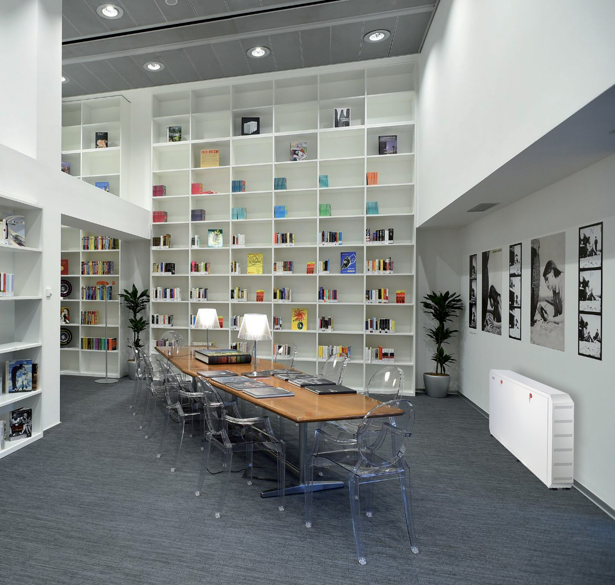 Armadio rack 19'' Ghost  con porta cieca Bianco - immagine 3