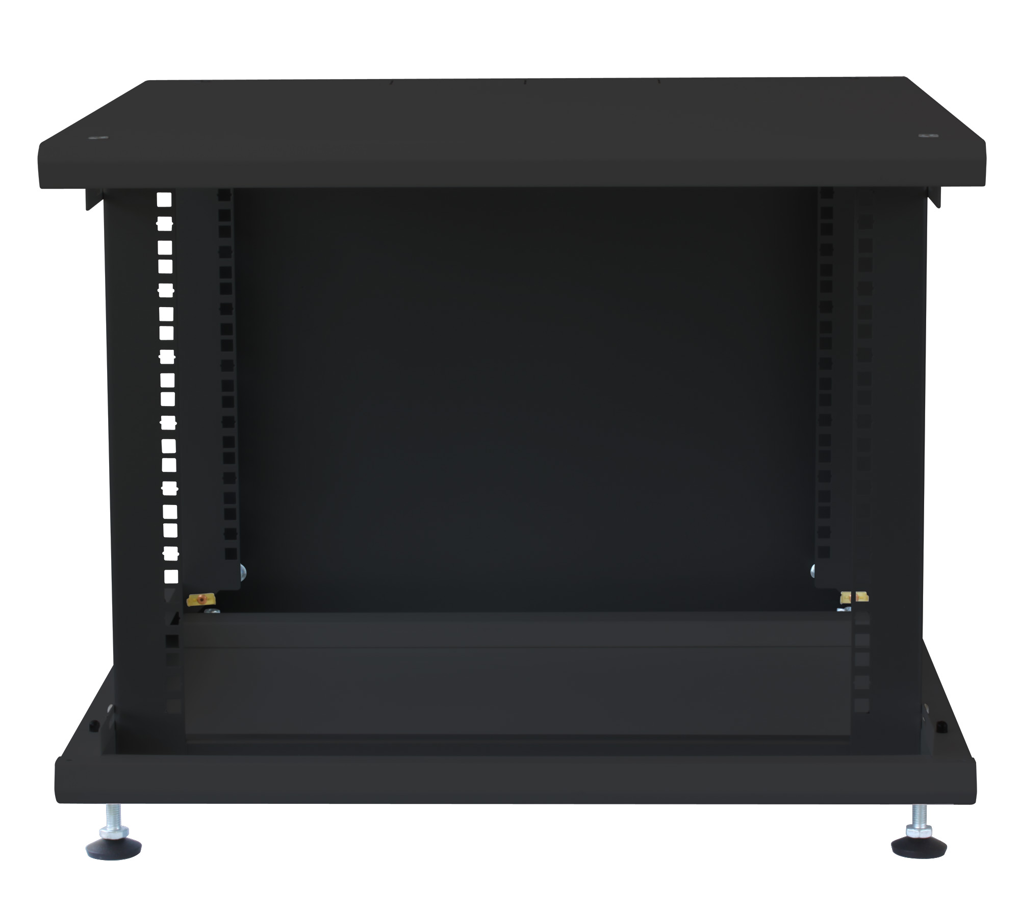 Armadio Rack 19'' ideale per Accumulatori Fotovoltaico 8U P600mm Nero - immagine 2