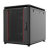 Armadio Server Rack 19'' 600x1000 12 Unità Nero da sotto-scrivania serie Evolution - immagine 6