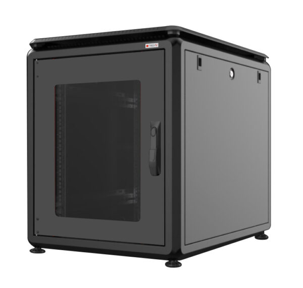 Armadio Server Rack 19'' 600x1000 12 Unità Nero da sotto-scrivania serie Evolution