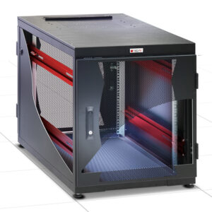 Armadio Server Rack 19'' 600x1000 14 Unita' Nero Flat Pack