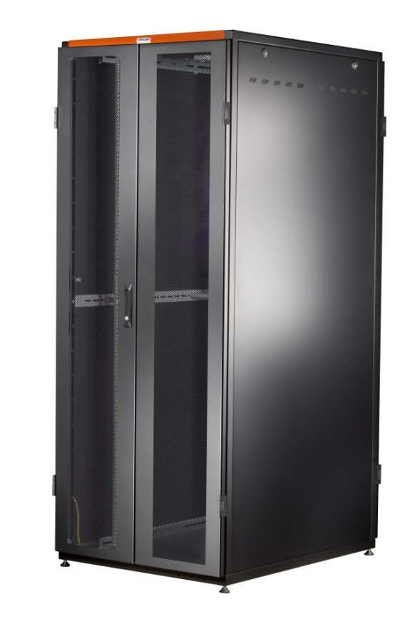 Armadio Server Rack NextGen 1000 19'' 800x1000 27U Nero Doppia Porta Grigliata