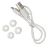 Auricolari Bluetooth v5.1 con Custodia di Ricarica Bianco - immagine 8