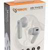 Auricolari Bluetooth v5.1 con Custodia di Ricarica Bianco - immagine 2