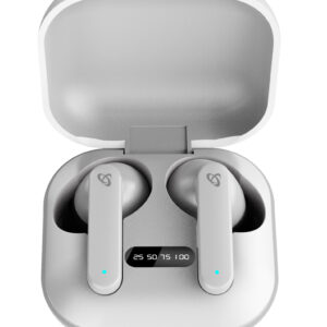 Auricolari Bluetooth v5.1 con Custodia di Ricarica Bianco
