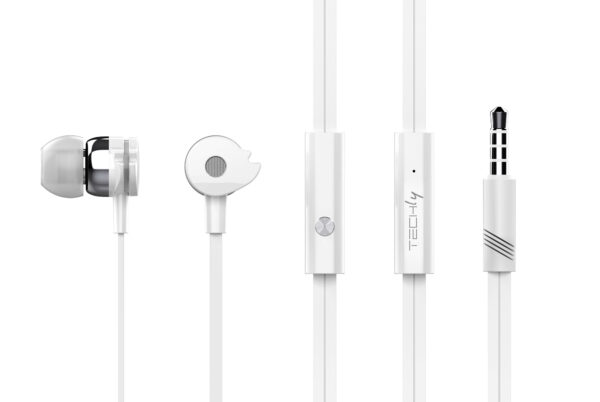 Auricolari Stereo In-Ear con Microfono Bianchi - immagine 3