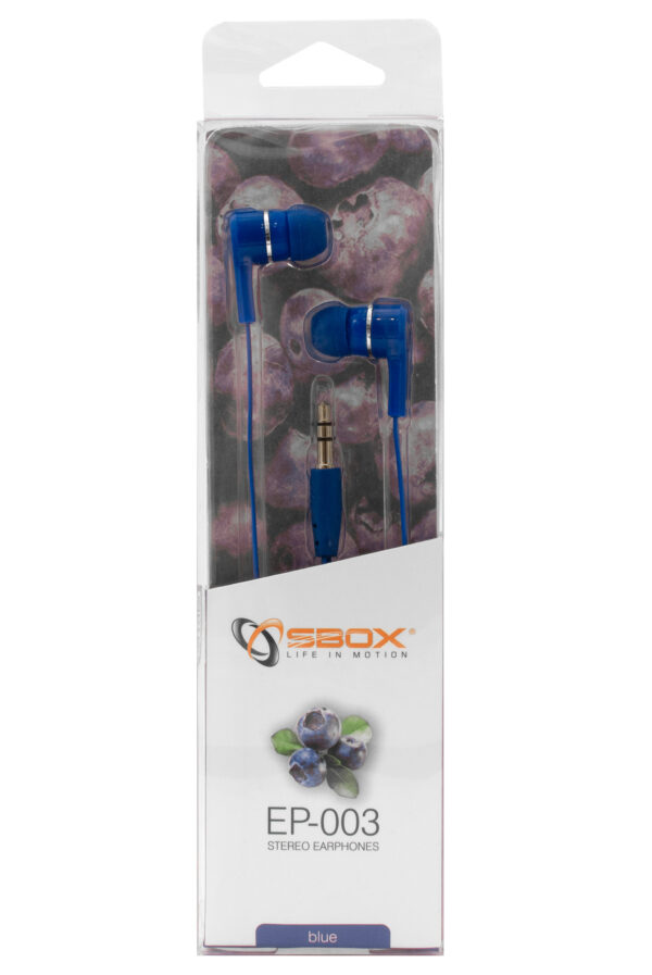 Auricolari Stereo In-Ear Blu - immagine 2