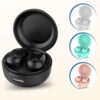 Auricolari Wireless Bluetooth con Custodia di Ricarica Nero - immagine 4