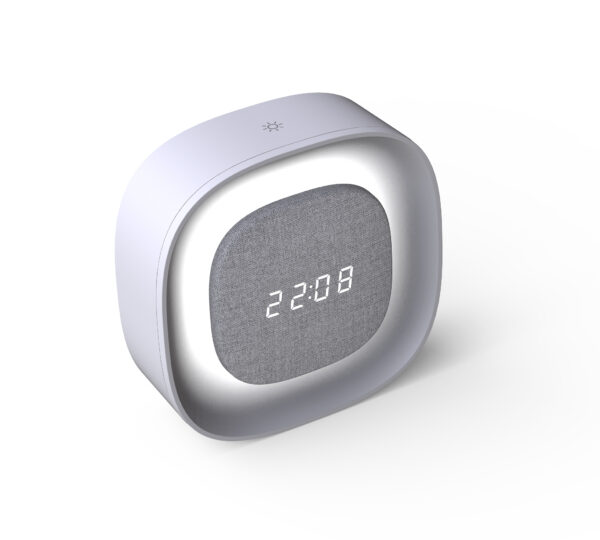 Sveglia Wireless Multifunzione con Luce Notturna Regolabile