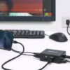 Hub USB-C™ con funzione di ricarica Power Delivery 45W