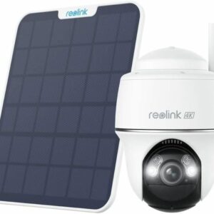 Videocamera di Sorveglianza 4K 8MP Argus PT Ultra con Pannello Solare, BWPT4K04SP64