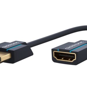 Cavo Adattatore Flessibile HDMI M/F 0,1m Alta Qualità