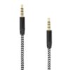 Cavo Audio Stereo Jack 3.5 mm M/M 1,5m Nero