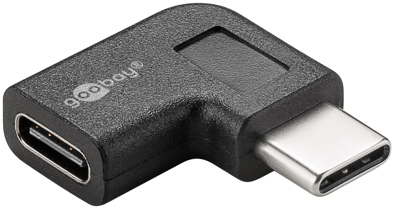 Convertitore Adattatore USB-C™ Maschio / USB-C™ Femmina Angolato