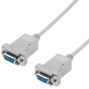 Cavo Pc/Pc Null Modem Cavo AT, AT cross over DB 9p. F/F 5 m