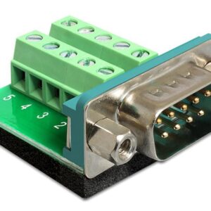 Adattatore DB9 pin Maschio Terminal Block 10 pin