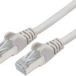 Cavo di rete Patch in rame Cat. 6 Grigio SFTP LSZH 1,5m