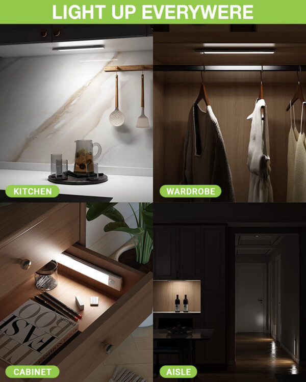 Barra LED Magnetica con Sensore di Movimento - immagine 6